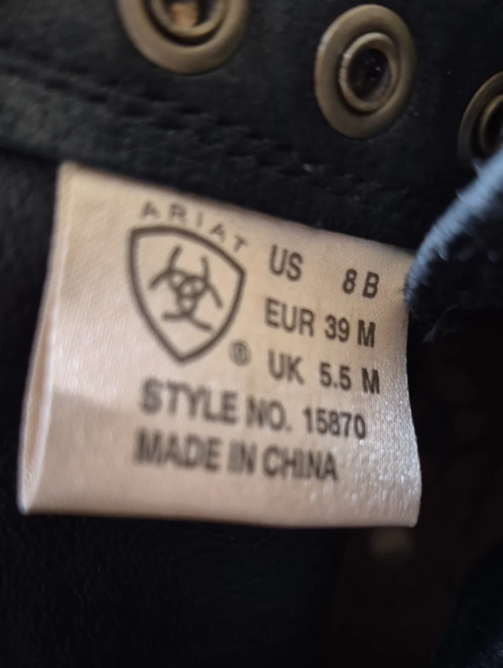ARIAT LACE UP LADIES FASHION/WESTERN BOOTS - Picture 9 of 14